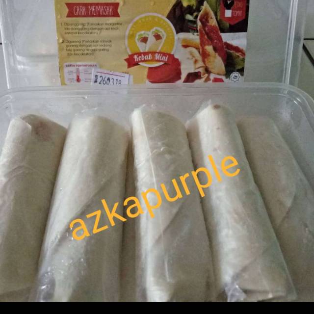 Kebab mini isi daging isi 10 pcs Bogor frozen