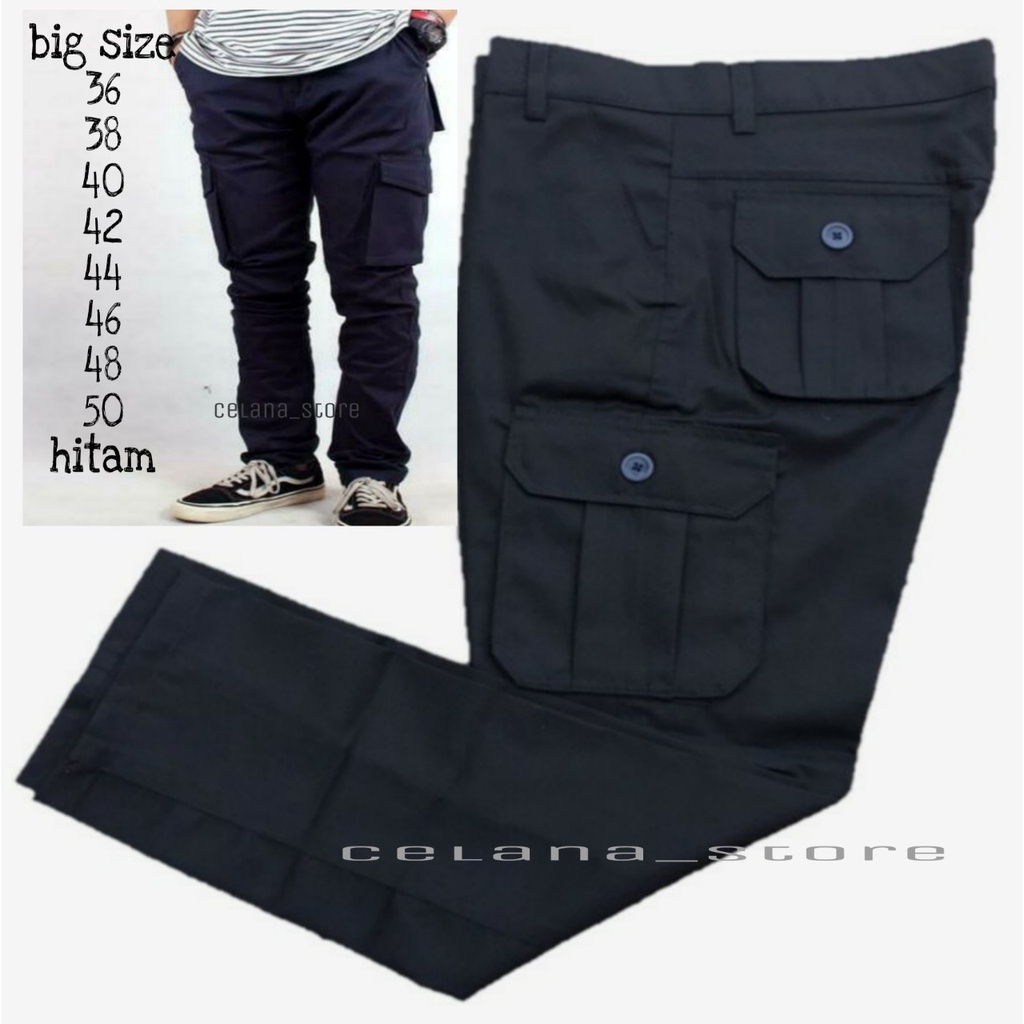 CELANASTORE BIG SIZE/CELANA CARGO PANJANG PRIA BIG SIZE 36-50/CELANA PDL PANJANG BIG SIZE/CELANA GUNUNG UKURAN BESAR/CELANA PRIA BIG SIZE