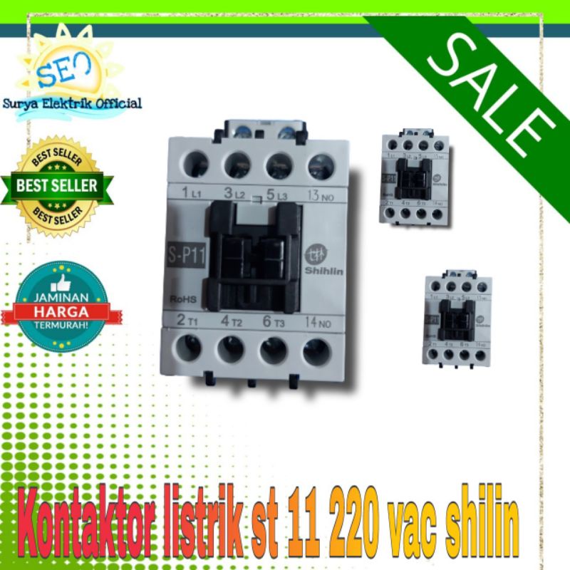 Kontaktor Listrik Sp 11 220 vac shilin