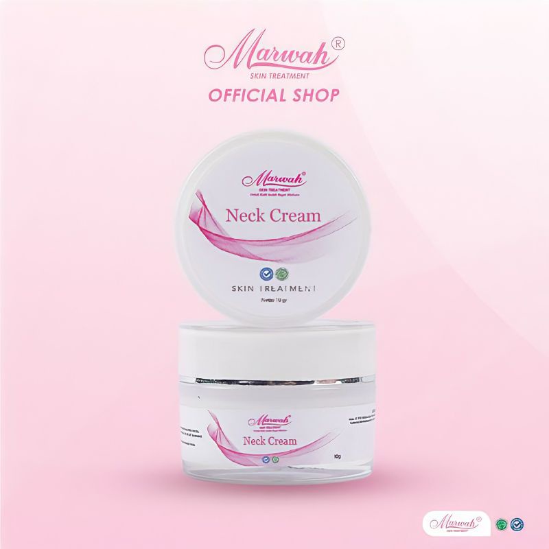Marwah Krim Leher Neck Cream Lipetan Kulit Skincare Original
