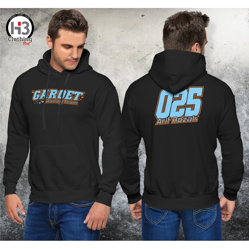 Sweater Jaket Racing Request Nama dan Nomor Start Sendiri