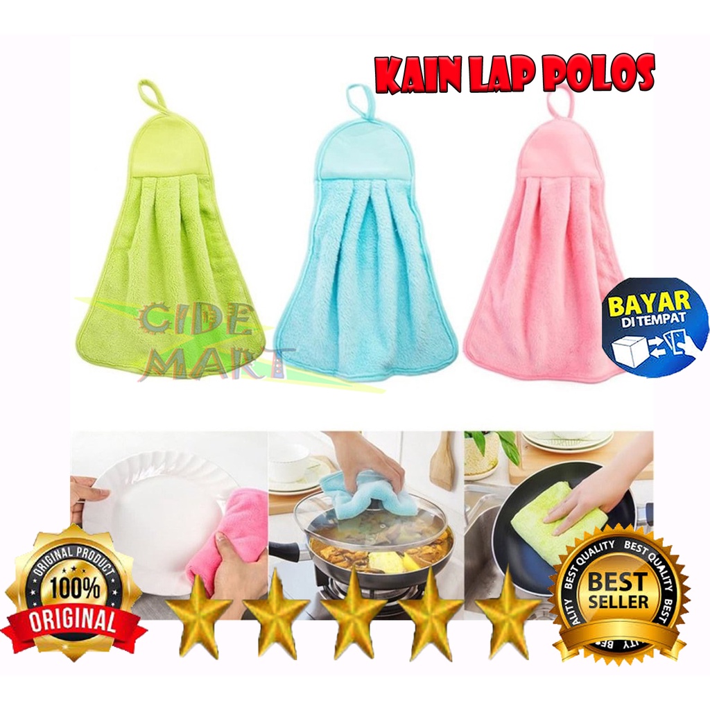 Handuk Polos kain lap tangan / Lap cuci tangan / hand towel / lap meja / handuk tangan