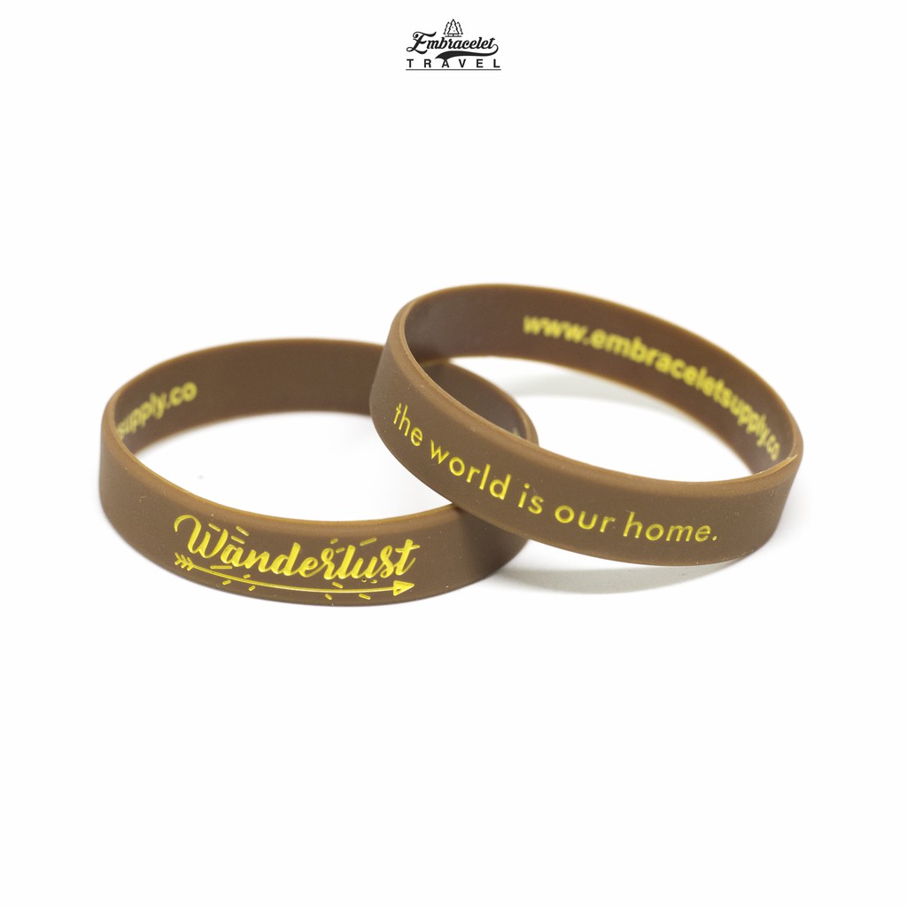 Wanderlust -  Coklat | Gelang Fashion | Wristband | Bracelet