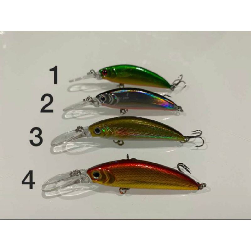 Minnow Sinking Lidah Panjang 6cm 5g Warna Special Killer