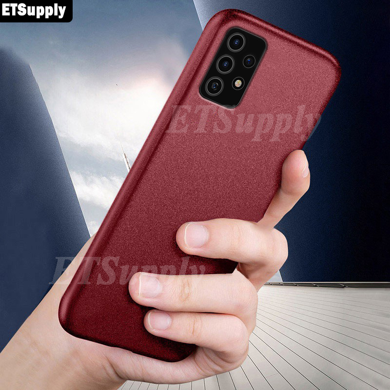 Untuk Samsung Galaxy A32 4G A32 5G Case Anti Shock Slim Soft Matte Quicksand Phone Casing untuk Sams