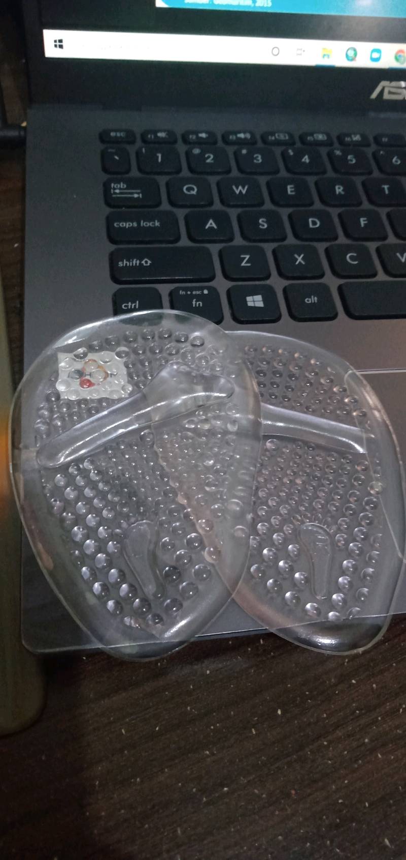 Insole Kaki Depan Gel Silicon Bantalan Sepatu Bahan Gel Silicon