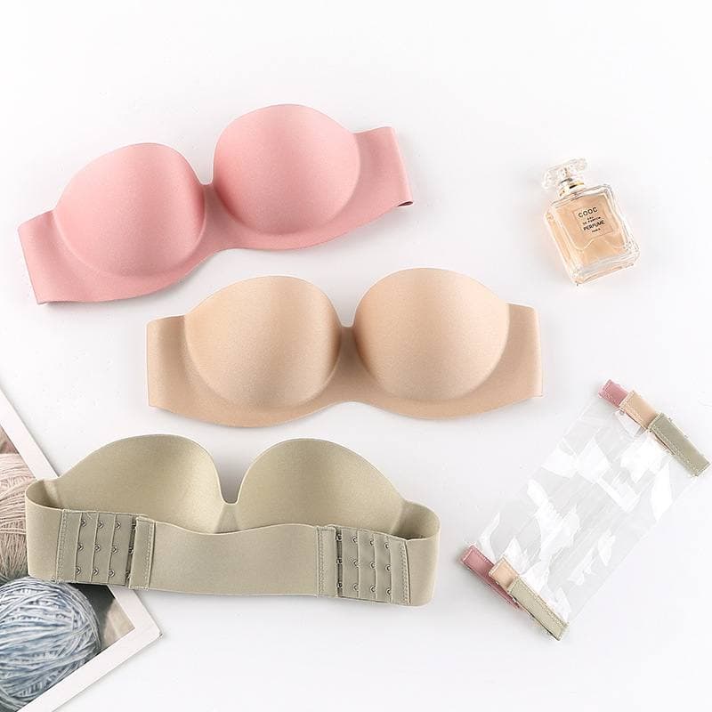 LF - BioBra Kait Bra PushUp Double Strapless Invisible Bra Tanpa Tali Bra38