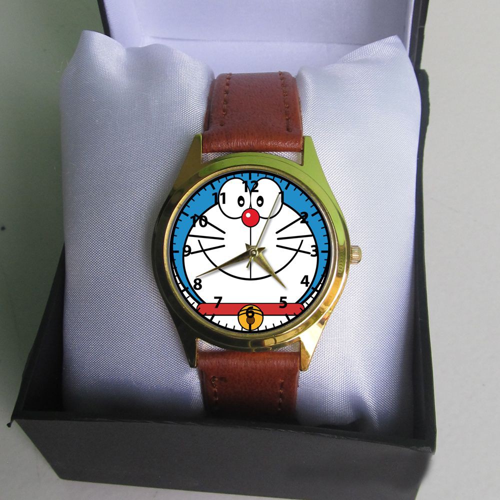 Jam Tangan Wanita Custom Doraemon