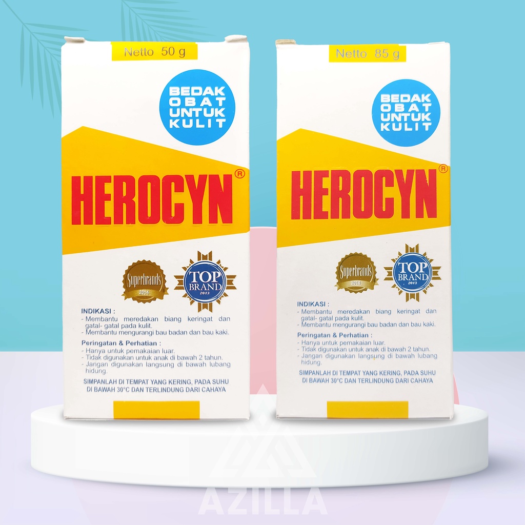 Herocyn Bedak Obat Untuk Kulit | Herocyn Bedak Gatal | Herocyn Bedak Biang Keringat