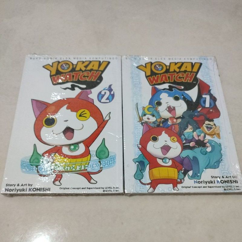 buku komik yokai watch satuan