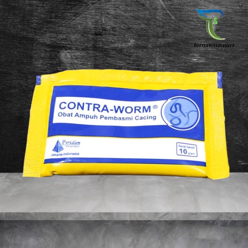 Obat Cacing Ayam CONTRA WORM 10 gram - PYRIDAM
