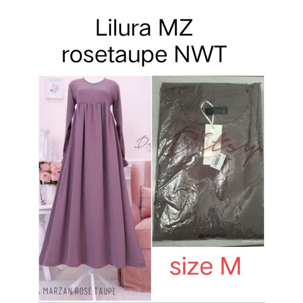 Ditsy Lilura MZ Rosetaupe M