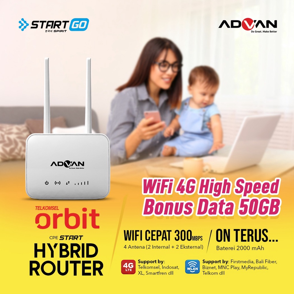 ADVAN MODEM 4G UNLOCK