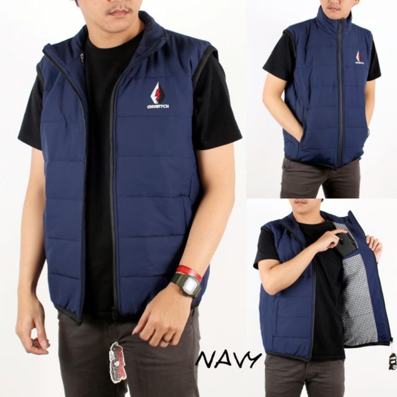 Rompi Taslan Pria Premium Jaket Rompi Taslan Pria Jaket Rompi Pria Premium