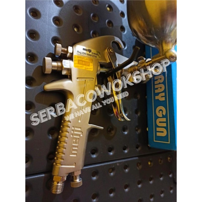 Meiji F75 Spray Gun Semprotan Cat Tabung Atas F 75 400 cc Taiwan