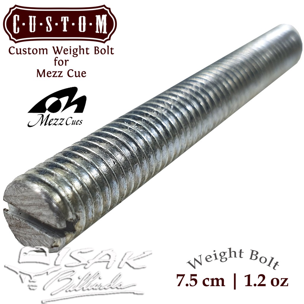 Custom Weight Bolt Mezz Cue