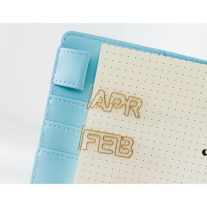 

BEST SELLER Links Months of the Year Deco Paper Clip Pembatas Kertas Halaman Buku TERJAMIN