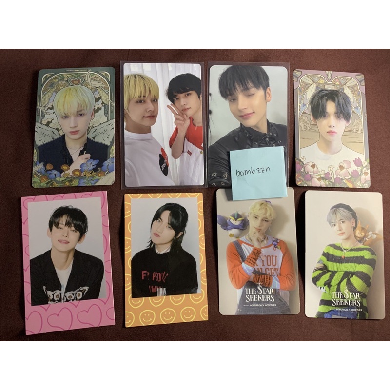 PHOTOCARD PC TXT BEOMGYU YEONJUN BEOMJUN HOUR 2 SET ONLY