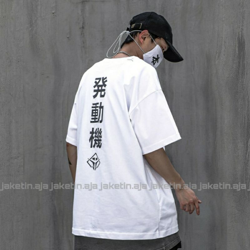 Kaos OVERSIZE (M - 6XL) T-Shirt Bigsize Unisex Jumbo XXL XXXL 4XL 5XL 6XL Harajuku Street wear Urban Style Cotton Combed Urban Tee Shirt