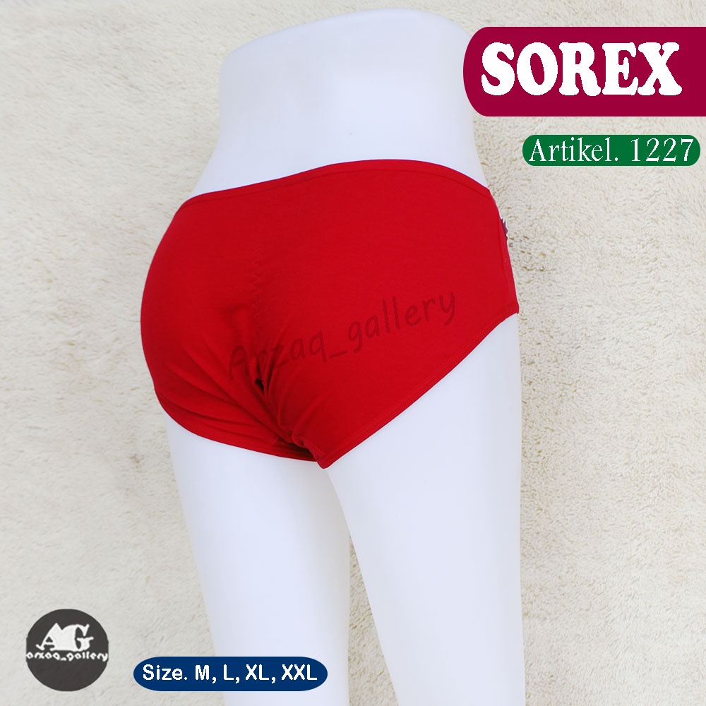 [ 6 pc ] CD Sorex 1227 Mini | Celana Dalam Wanita Panty Soft &amp; Comfort 1227