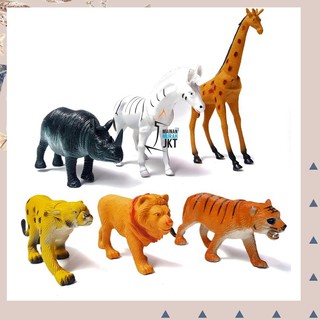  MAINAN  ANAK FIGURE BINATANG ANIMAL WILD SERIGALA BESAR 