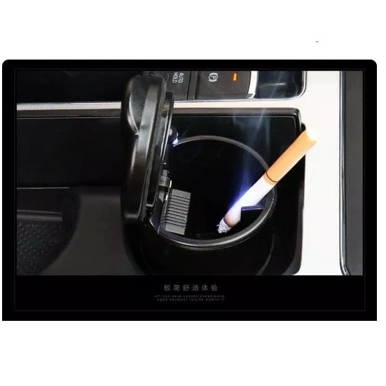 ASBAK ROKOK MOBIL LED / CAR ASHTRAY / TEMPAT ROKOK MOBILMULTIFUNGSI