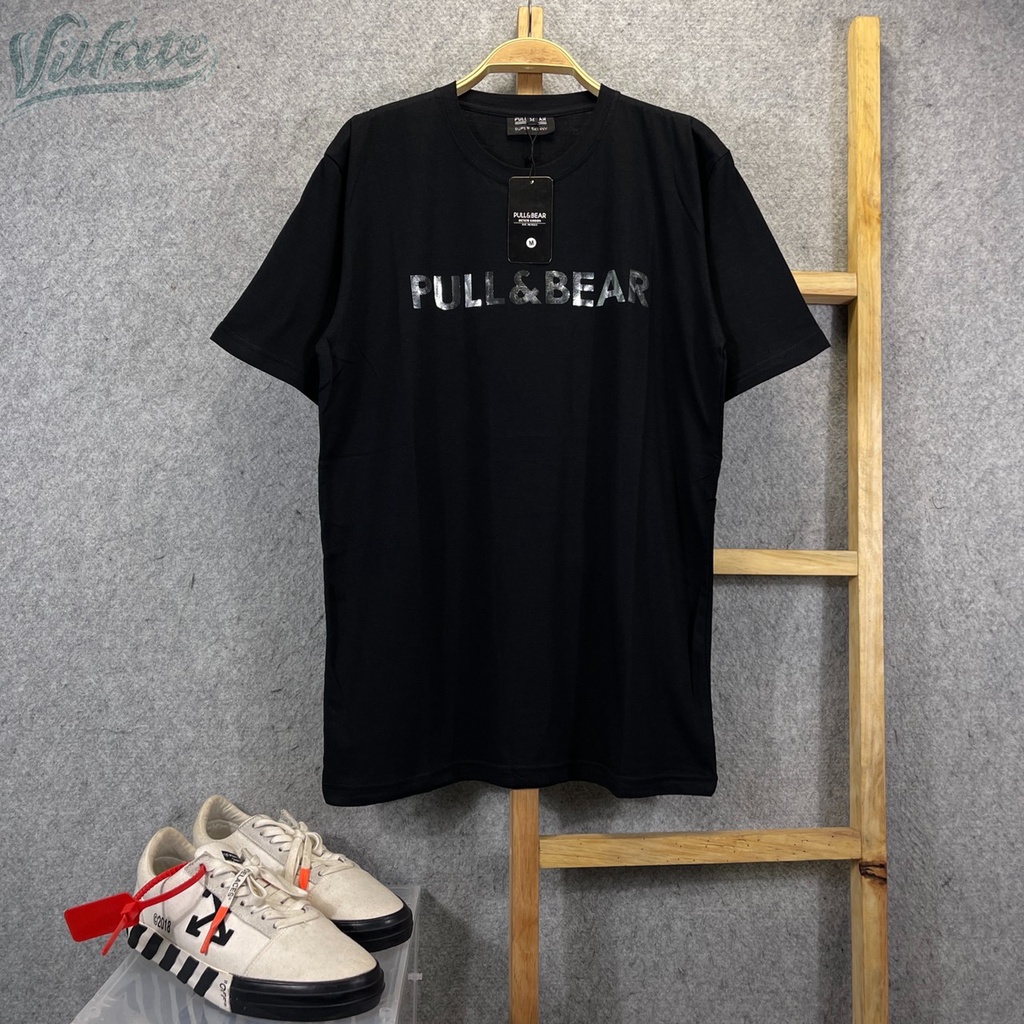 T-Shirt Kaos Pull &amp; Bear Desaign by USA V4 // Baju Kaos Pull and  Bear Premium Quality