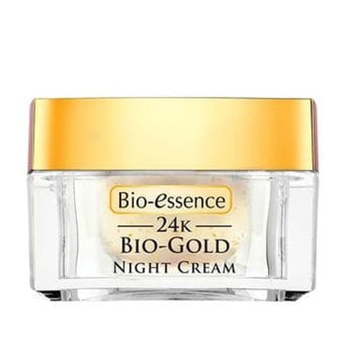bio essence 24k bio gold night cream 40g   produk