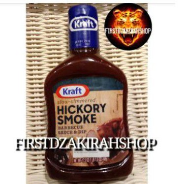 

Kraft hickory smoked BBQ sauce 496gr