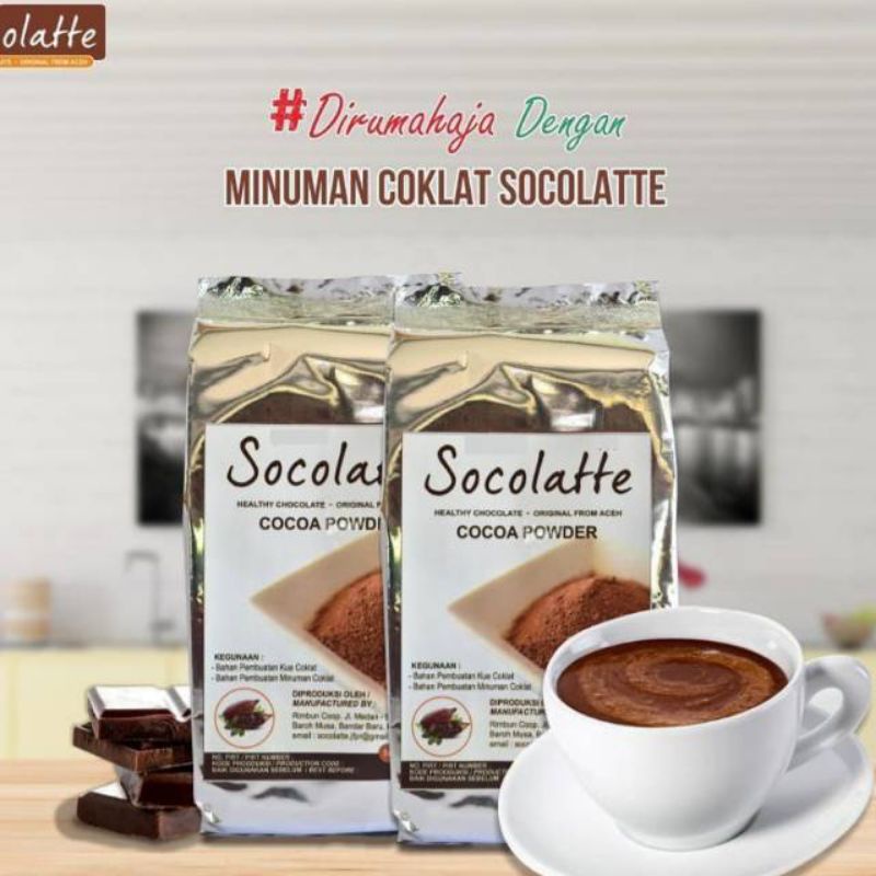 

bubuk socolatte original aceh 500 gram| socolatte powder original aceh