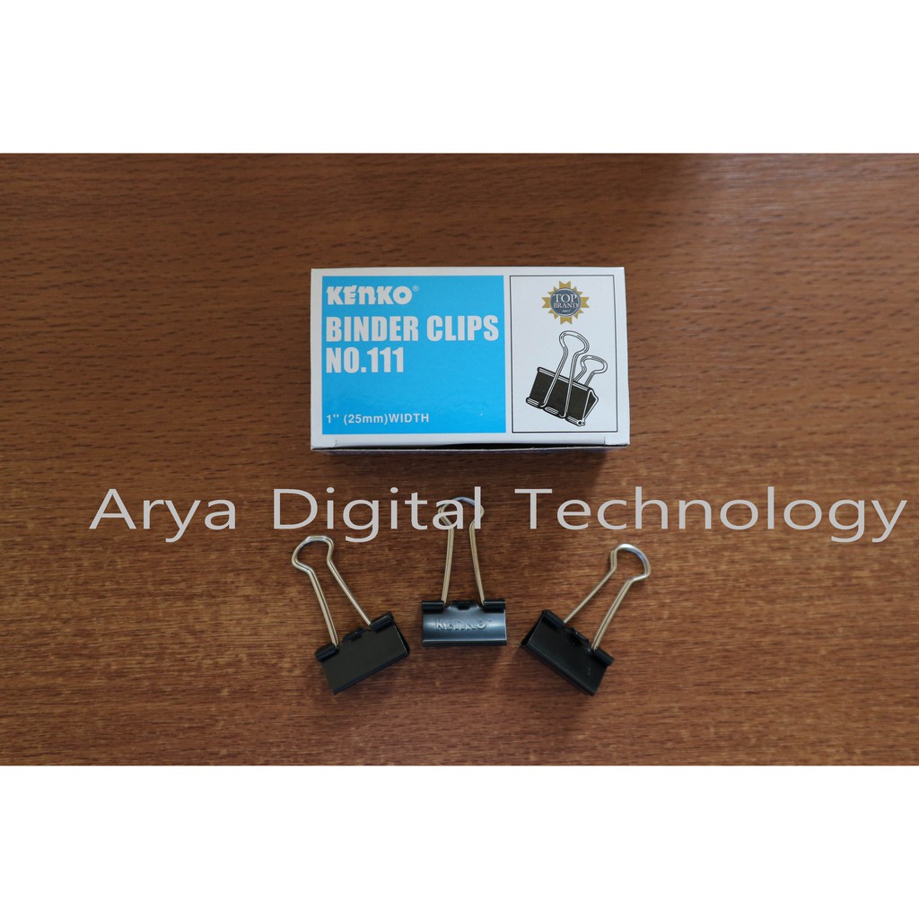 

Binder Clips No 111 Kenko Penjepit Klip Kertas Clip
