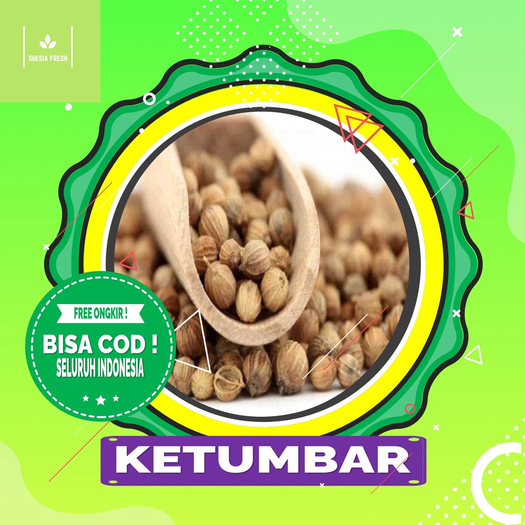

Shesia Fresh - Ketumbar Organik 100 gram