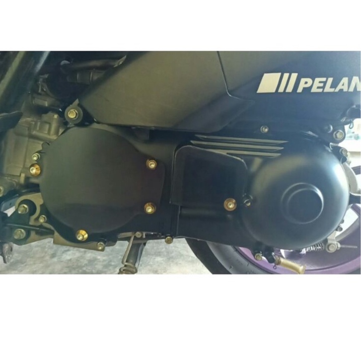 Cover CVT Aerox Old Bahan Akrilik Free Baut