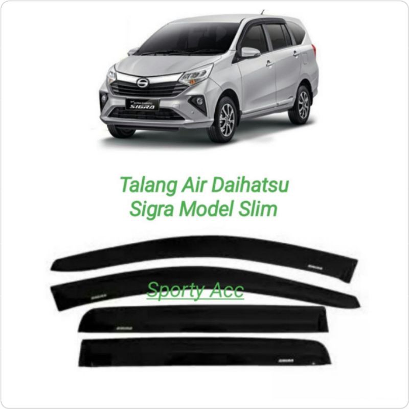 Talang Air Sigra Model Slim