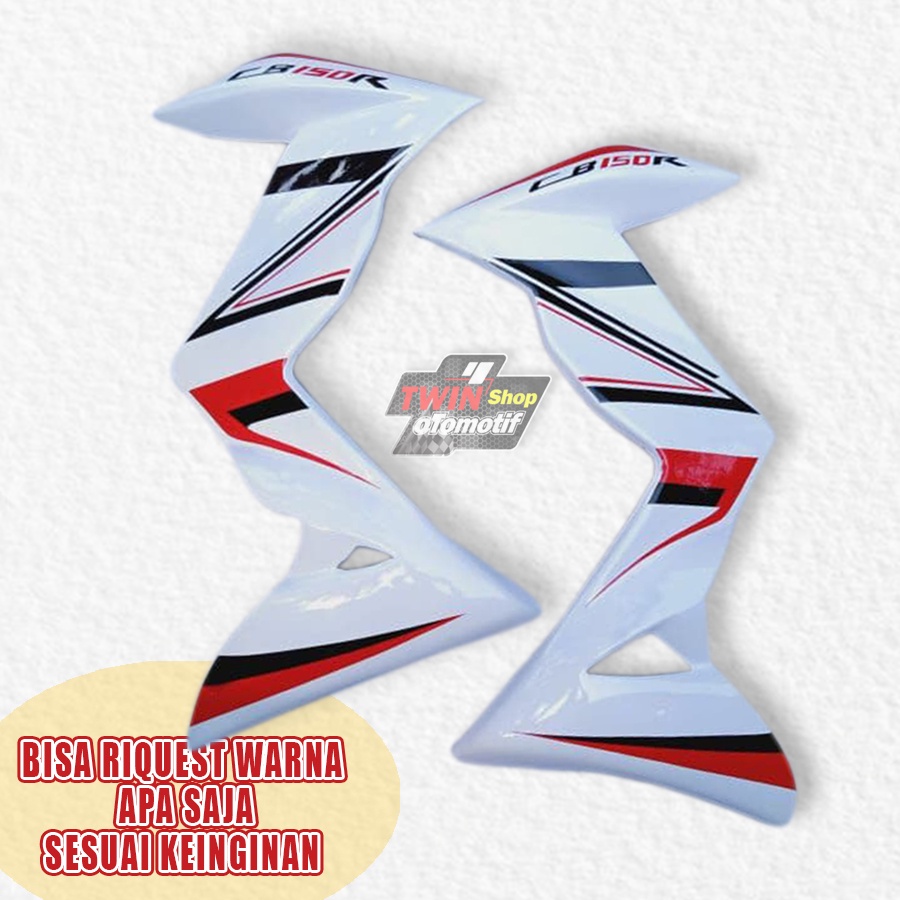 FAIRING NEW CB150R STREETFIRE BODY FAIRING NEW CB150R PUTIH BISA RIQUEST WARNA
