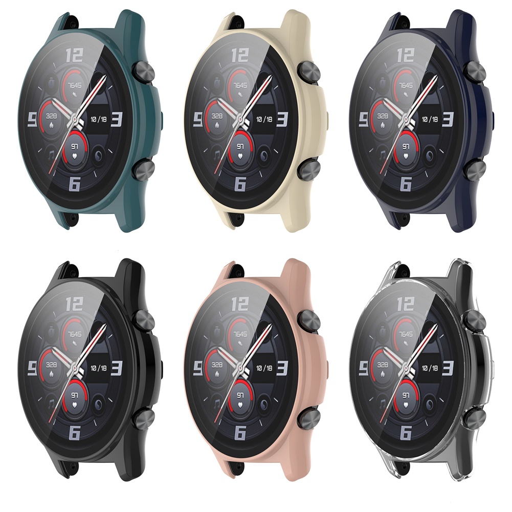 Case Pelindung Layar Bahan PC Tempered Glass Untuk Huawei Honor Watch GS3