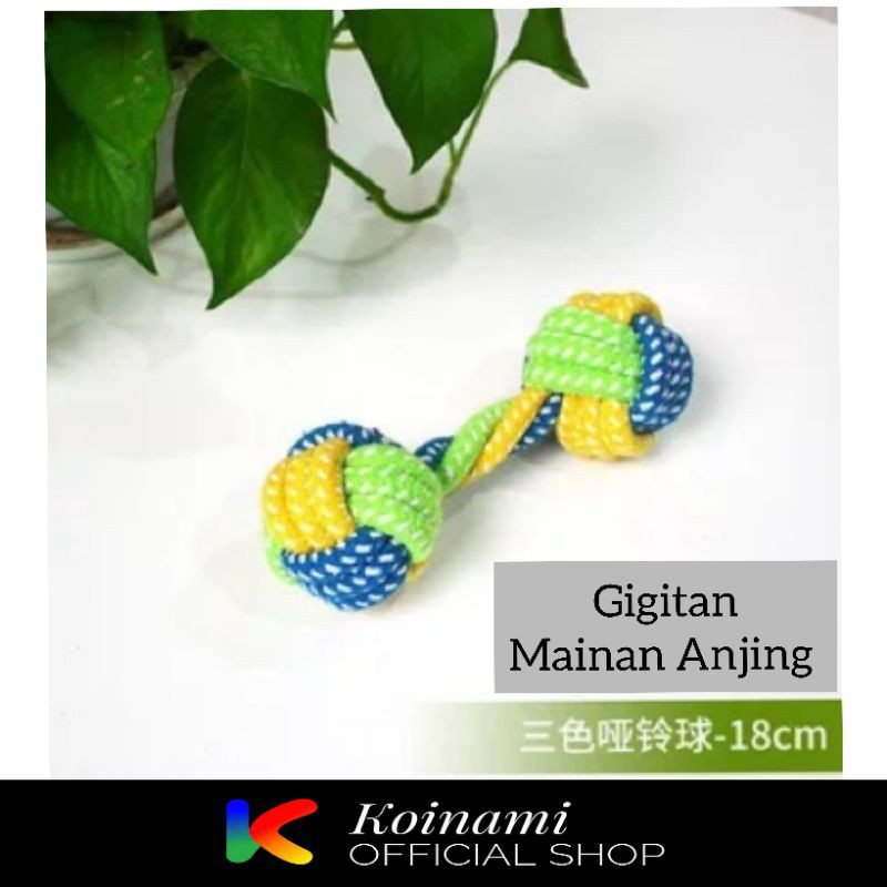 DOG ROPE TOY GIGITAN ANJING kode101 / MAINAN ANJING