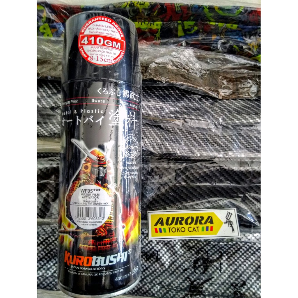 Paket Activator SAMURAI dan Carbon Water Film Printing Transfer Termurah