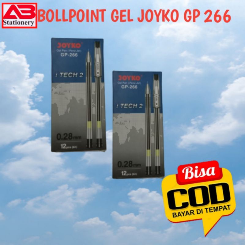 

[PCS] PULPEN/GEL PEN HI-TECH PULPEN JOYKO GP-266 ITECH 2 0.28 MM