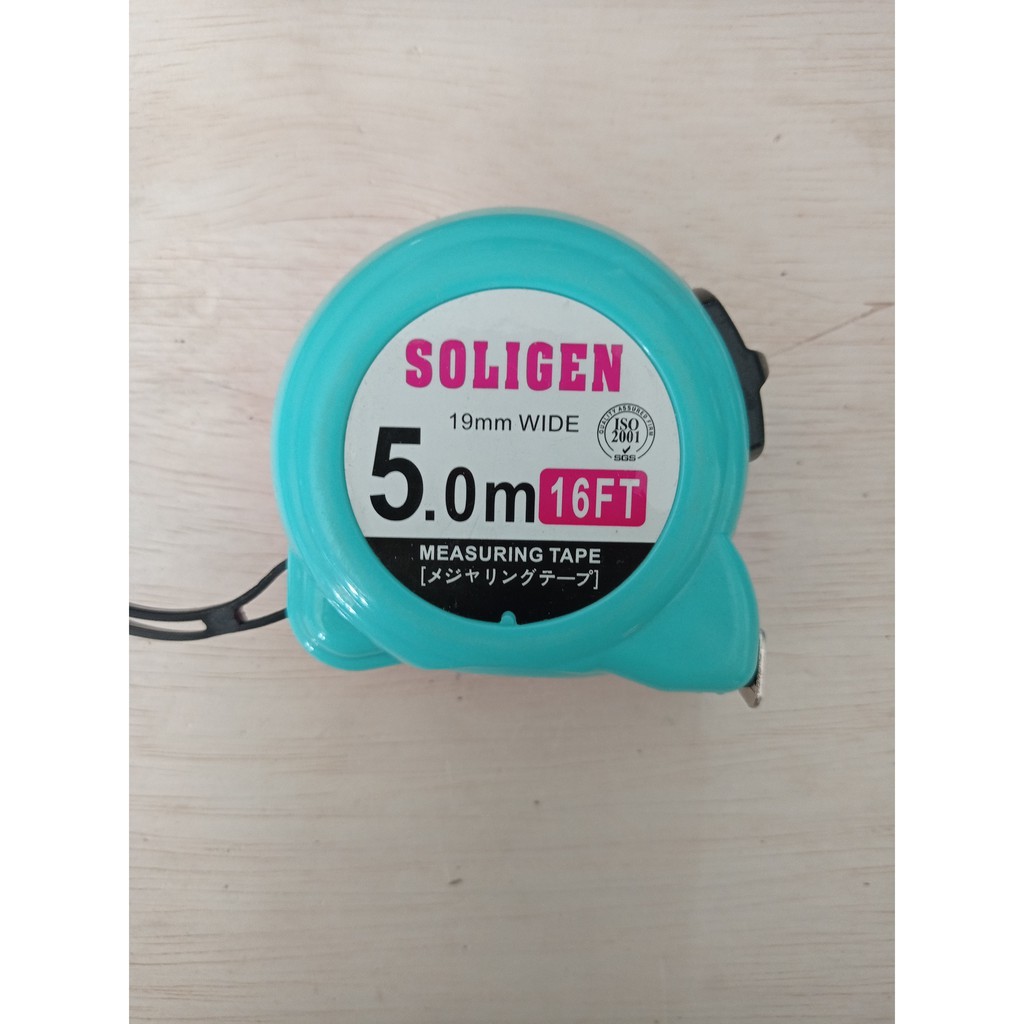 Meteran 5 meter soligen / METERAN 3M SOLIGEN / METERAN 7.5M SOLIGEN