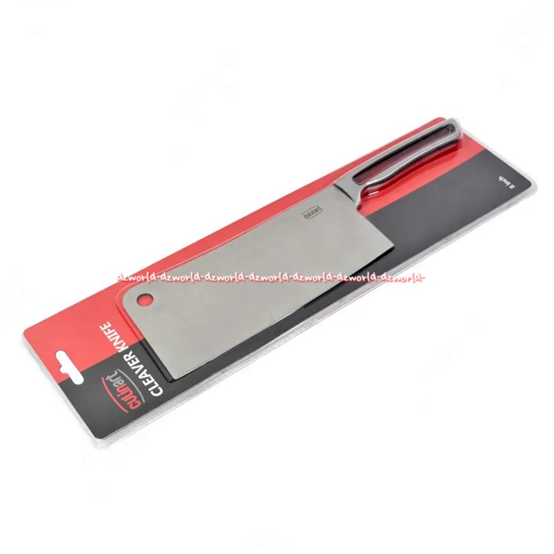 Culinart Beef Knife 20cm Pisau Daging Besar Stainless Steel Minimalis Culin art Tangkai Besi Kulin