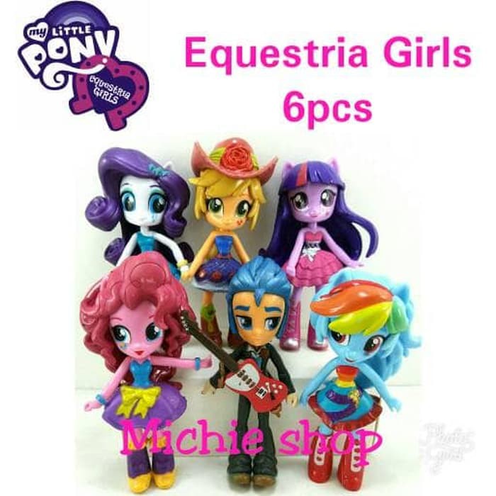 Figure Pony Equestria Girls 6 pcs