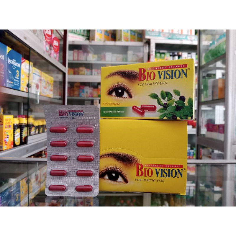 BIOVISION SUPLEMEN MATA 1 STRIP @10 KAPSUL - ED 09/2024