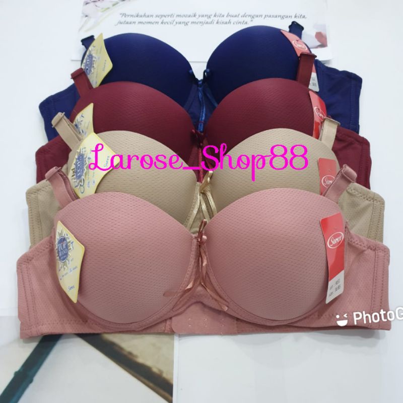 Bh Sorex 9853 Setengah Cup Bh Setengah Cup Busa Tipis Pakai Kawat Kait 2 Bra Sorex 9853