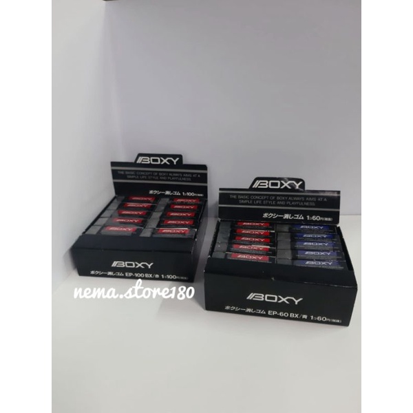 STIP BOXY HITAM/ERASER BOXY EP-60 BX DAN EP-100 BX/PENGHAPUS BOXY