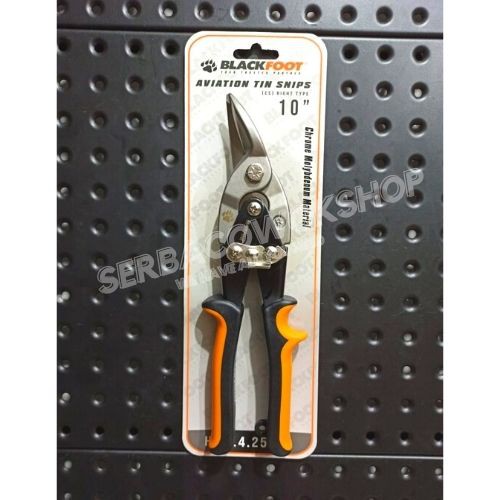 Blackfoot Gunting Hollow Baja Ringan Gunting Seng 10 Inch bengkok Aviation Snips 250 mm Termurah