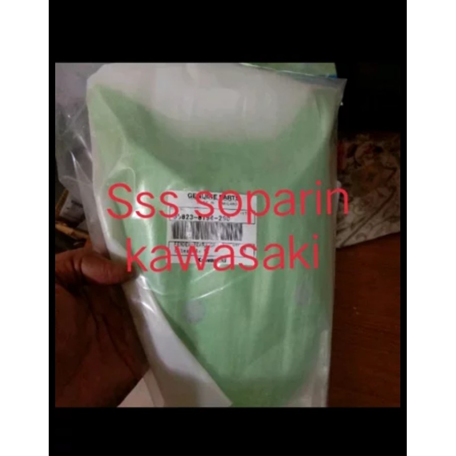 spakbor belakang klx s hijau