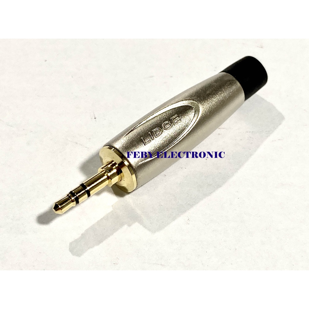 Jack mini stereo 3,5mm Lidge (kabel kecil)