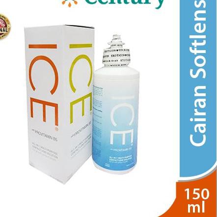 Termurah Dan Terbaik Ice Solution Provitamin B5 Cairan Pembersih Softlens 150ml Shopee Indonesia