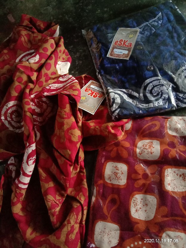 Daster Jumbo Rayon Busui Batik Pekalongan Murah Kekinian Bisa Pilih Warna